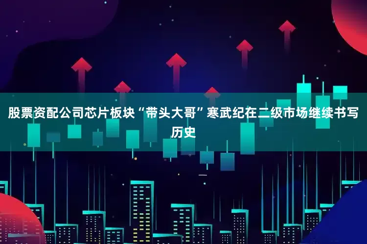 股票资配公司芯片板块“带头大哥”寒武纪在二级市场继续书写历史